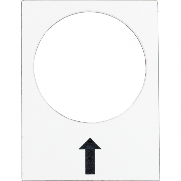 ETYKIETA DO KASETY STERUJĄCEJ-W PRAWO WOLNO 30X40MM BIAŁA - ZB2BY4907 - SCHNEIDER ELECTRIC