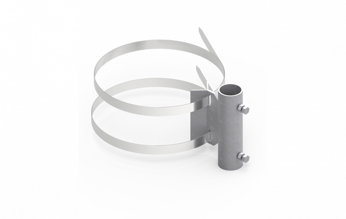 OG UCHWYT WYSIĘGNIKA UNIWERSALNY- PODWÓJNY FI54,5 - 43101102 - ELKO-BIS