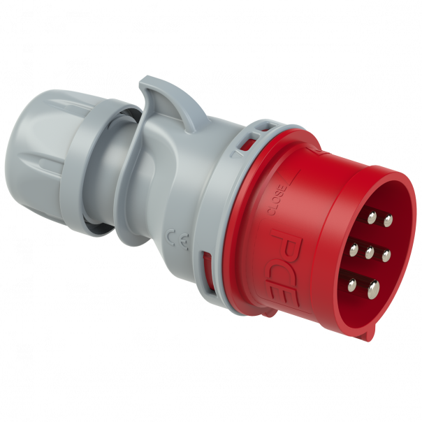 WTYCZKA PRZENOŚNA 7- STYKOWA SHARK 32A 400V 5P+Z+N - 027-6v - PCE