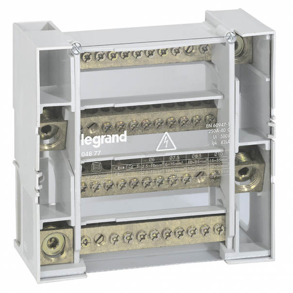 BLOK ROZDZIELCZY 4 BIEG 250A. - 004877 - LEGRAND