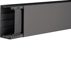 KANAŁ ELEKTROINSTALACYJNY PVC 60X110MM, CZARNY, TEHALIT - LF6011009011 - HAGER