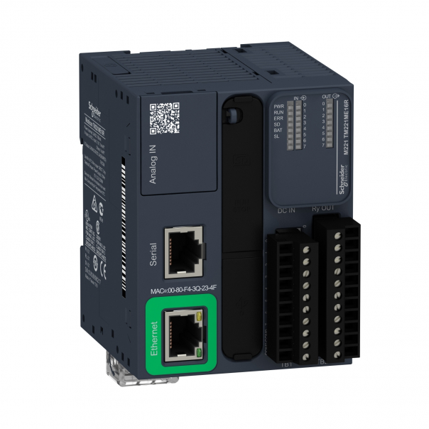 STEROWNIK M221-16I/O MODUŁOWY ETHERNET. - TM221ME16R - SCHNEIDER ELECTRIC