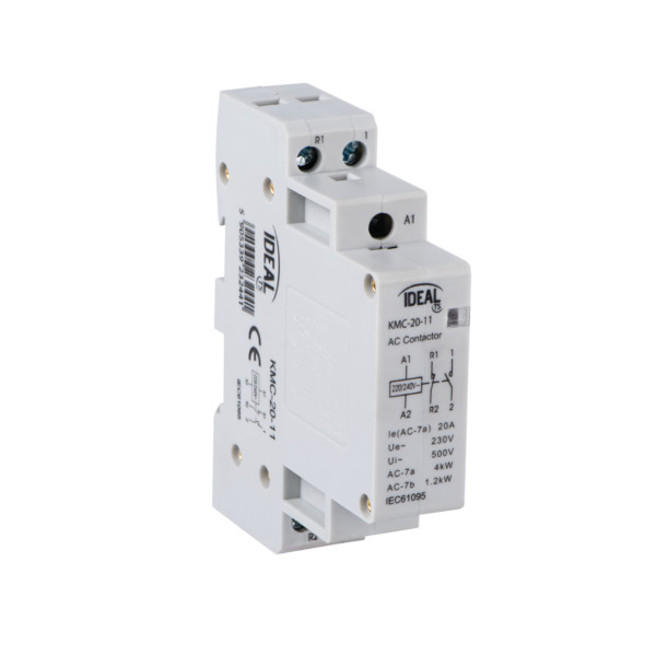 Stycznik modułowy, sterowanie230V AC KMC-20-11      - 23244 - KANLUX