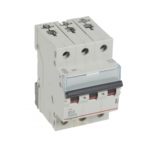 WYŁĄCZNIK NADPRĄDOWY B 10A 3 BIEGUNY S303 - 403400 - LEGRAND