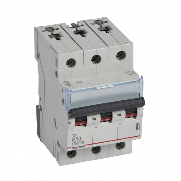 WYŁĄCZNIK NADPRĄDOWY B 50A 3 BIEGUNY S303 - 403407 - LEGRAND