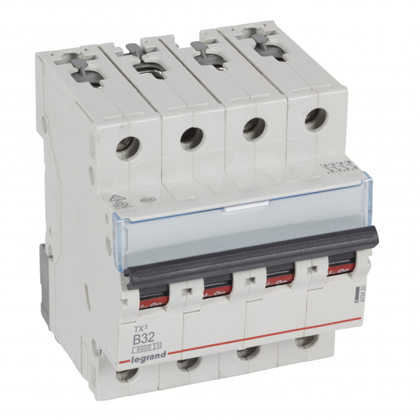 WYŁĄCZNIK NADPRĄDOWY B 32A 4 BIEGUNY S304 - 403420 - LEGRAND