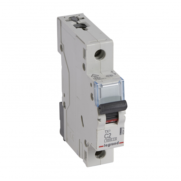 WYŁĄCZNIK NADPRĄDOWY C 2A 1 BIEGUN S301 - 403427 - LEGRAND