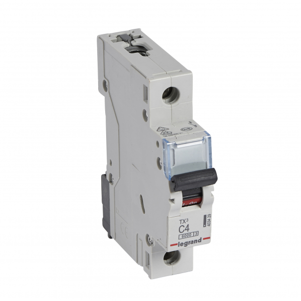 WYŁĄCZNIK NADPRĄDOWY C 4A 1 BIEGUN S301 - 403429 - LEGRAND