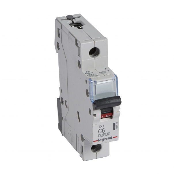 WYŁĄCZNIK NADPRĄDOWY C 6A 1 BIEGUN S301 - 403430 - LEGRAND