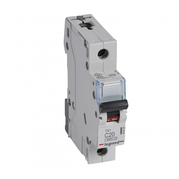 WYŁĄCZNIK NADPRĄDOWY C 20A 1 BIEGUN S301 - 403435 - LEGRAND