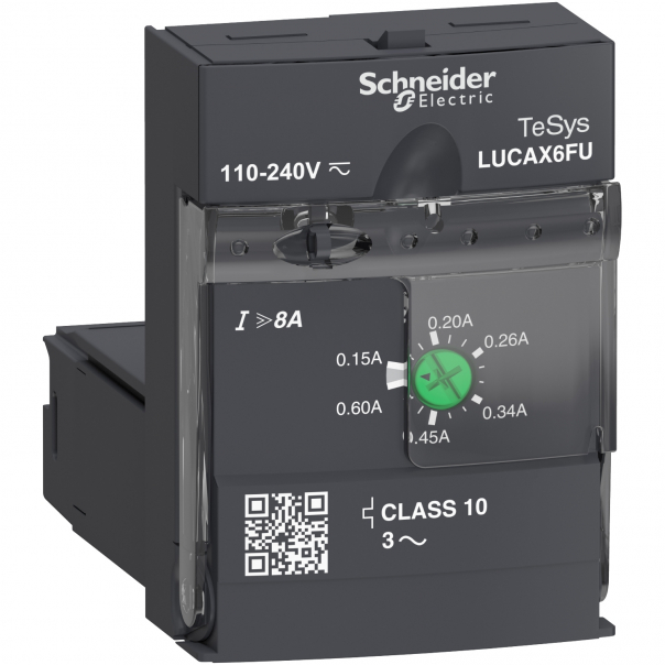 MODUŁ STERUJĄCY PODSTAWOWY STD CONTROL 0.15-0.6A 110-240V - LUCAX6FU - SCHNEIDER ELECTRIC