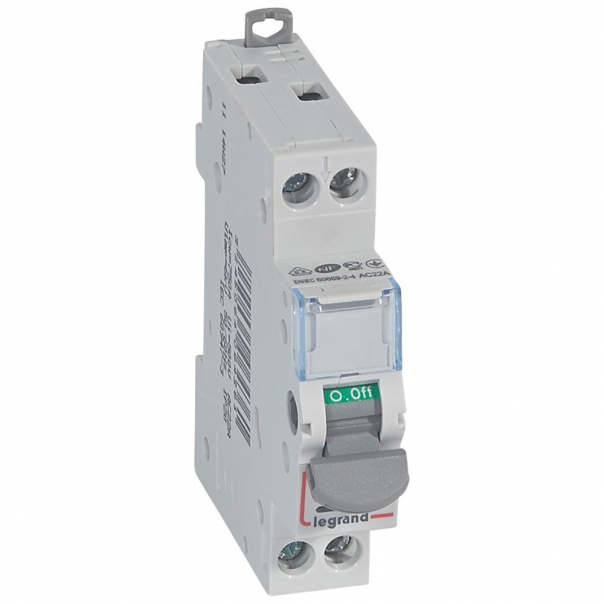 ROZŁĄCZNIK IZOLACYJNY 20A 2 BIEGUNY Z SYGNALIZACJĄ FR 302S - 406436 - LEGRAND