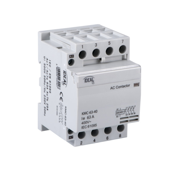 Stycznik modułowy, sterowanie230V AC KMC-63-40      - 23242 - KANLUX
