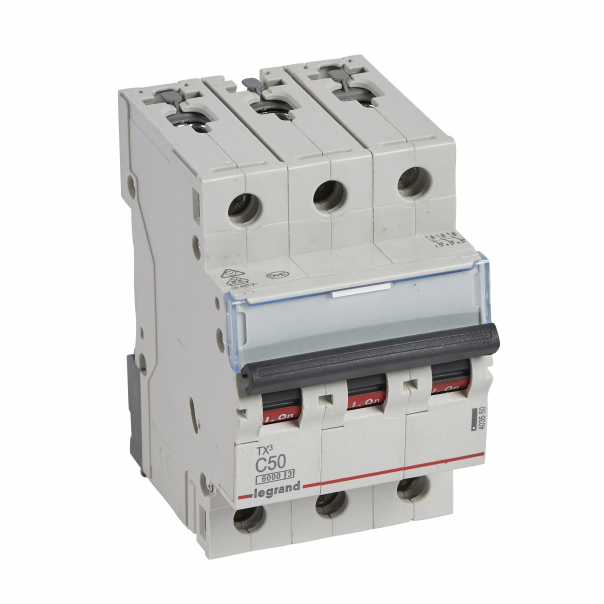 WYŁĄCZNIK NADPRĄDOWY C 50A 3 BIEGUNY S303 - 403550 - LEGRAND