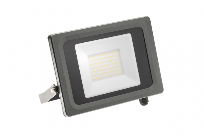 NAŚWIETLACZ LED IP65 50W 4500lm 4000K NW SZARY VIPER - LD-VIPERS50W-40 - GTV