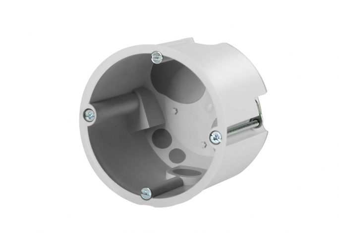 PUSZKA DŹWIĘKOSZCZELNA 60MM Z MEMBRANAMI, O 68 MM X GŁ..58 MM SZARY - 83144002 - SIMET