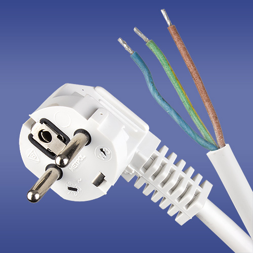 PRZEWÓD PRZYŁĄCZENIOWY  W-2  OMYżo 3X1,0 BIAŁY - 51.929 - ELEKTROPLAST OPATÓWEK