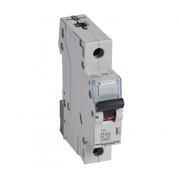 WYŁĄCZNIK NADPRĄDOWY D 10A 1 POLOWY S301 - 403719 - LEGRAND