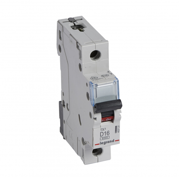 WYŁĄCZNIK NADPRĄDOWY D 16A 1 BIEGUN S301 - 403721 - LEGRAND