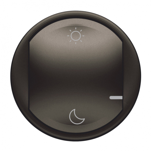 CELIANE WITH NETATMO - PLAKIETKA DO ŁĄCZNIKA BEZPRZEWODOWEGO DZIEŃ/NOC TYTANOWA - 064811 - LEGRAND