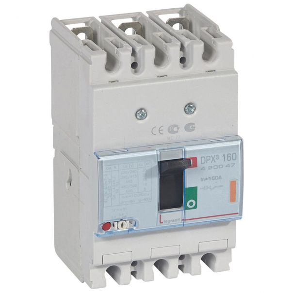 WYŁĄCZNIK 160A 3-POLOWY 25KA DPX3 160 - 420047 - LEGRAND