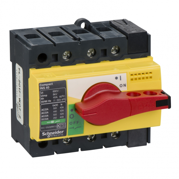ROZŁĄCZNIK INS40 3P y/r - 28916 - SCHNEIDER ELECTRIC
