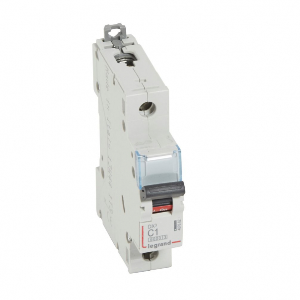 WYŁĄCZNIK NADPRĄDOWY C 1A 1-POLOWY CHARAKTERYSTYKA C SERII DX3 S301 - 407662 - LEGRAND