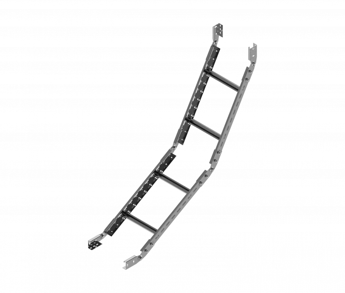 Łuk przegubowy drabinki LPDC300H60 N 2,00 mm - 467730 - BAKS