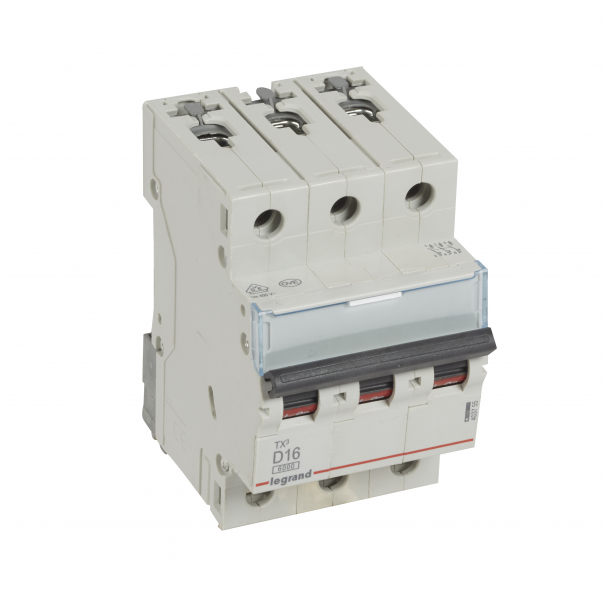 WYŁĄCZNIK NADPRĄDOWY D 16A 3 BIEGUNY S303 - 403755 - LEGRAND