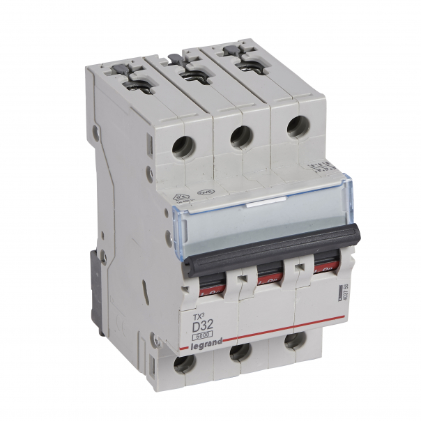 WYŁĄCZNIK NADPRĄDOWY D 32A 3 BIEGUNY S303 - 403758 - LEGRAND
