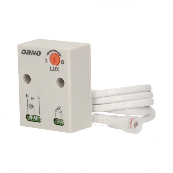 Czujnik zmierzchowy z hermetyczną zewnętrzną sondą, IP65, 2300W. - OR-CR-233 - ORNO