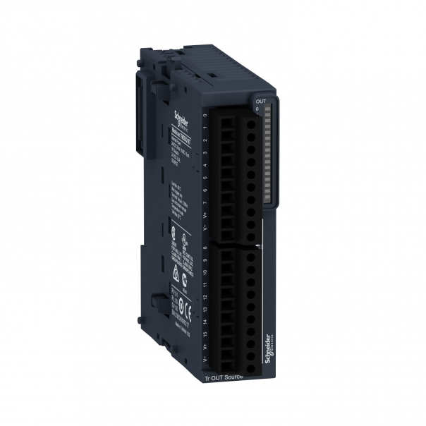 Moduł Modicon TM3-16 wyjść tranzystor. - TM3DQ16T - SCHNEIDER ELECTRIC