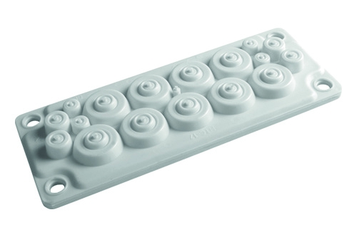 PRZEPUST KABLOWY MEMBRANOWY Z ŚRUBAMI M8 (1KPL.) EH-TC-17-S - 001338452 - ETI