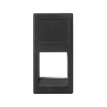Płytka K45/2, 1x RJ bez osłon; 22,5x45mm; 3M OCK; szary grafit - KA045/14 - KONTAKT SIMON