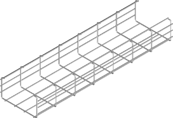 Korytko siatkowe  KCS400H110/3  - 910340 - BAKS