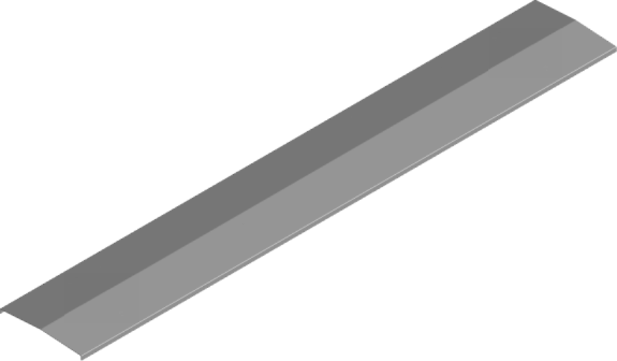 Pokrywa drabinki PDDC400/3 2.0 mm - 402740 - BAKS