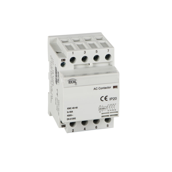 Stycznik modułowy, sterowanie230V AC KMC-40-40      - 23254 - KANLUX