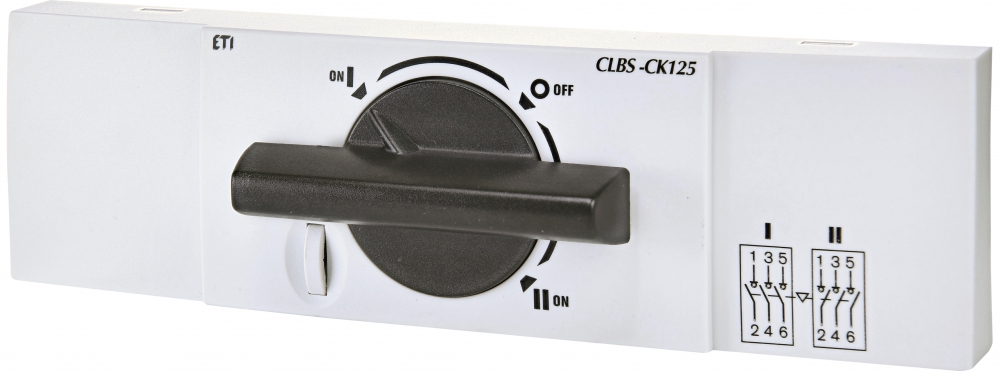 Adapter do budowy przełączników I-0-II CLBS-CK125 - 004661440 - ETI