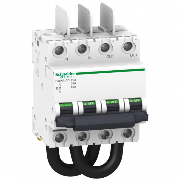ROZŁĄCZNIK C60 NA-DC 1000VDC 25A 2P. - A9N61690 - SCHNEIDER ELECTRIC