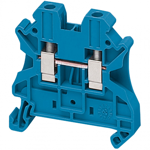 ZACISK ŚRUBOWY, PRZEPUSTOWY, 2 PT, 4mm*5 - NSYTRV42BL - SCHNEIDER ELECTRIC