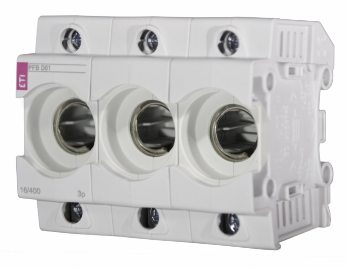 Gniazdo bezpiecznikowe PFB D01 PFB D01 3p - 002510013 - ETI