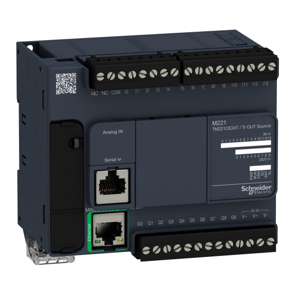 Sterownik M221-24I/O Kompakt Ethernet. - TM221CE24T - SCHNEIDER ELECTRIC