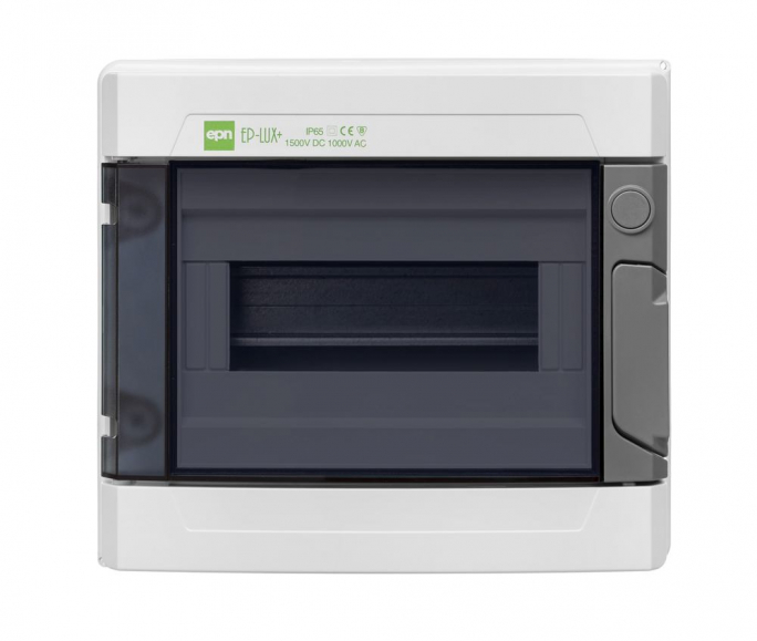 ROZDZIELNIA RN 1X8 PE+N N/T IP65 DYMNA EP-LUX PLUS - 1961-01 - ELEKTRO-PLAST NASIELSK