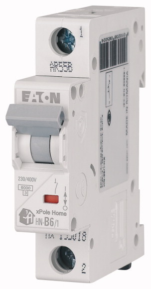 WYŁĄCZNIK NADPRĄDOWY C 25A 1 BIEGUN HN-C25/1 - 194833 - EATON
