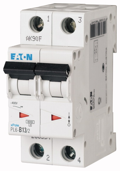 Wyłącznik nadprądowy 6kA PL6-C13/2. - 286566 - EATON