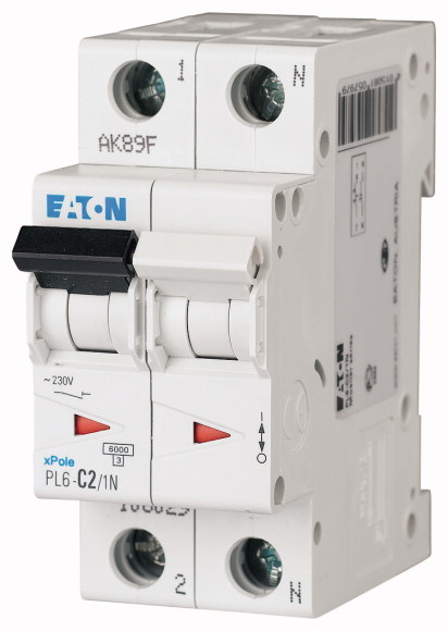 PL6-B2/1N Wyłącznik nadprądowy 6kA - 164907 - EATON