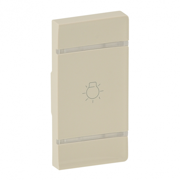 KLAWISZ PRAWY ŚWIATŁO 1 MODUŁ KREMOWY - 755266 - LEGRAND