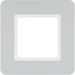 RAMKA POJEDYNCZA ALUMINIUM AKSAMIT LAKIEROWANY Q.7 - 10116184 - HAGER