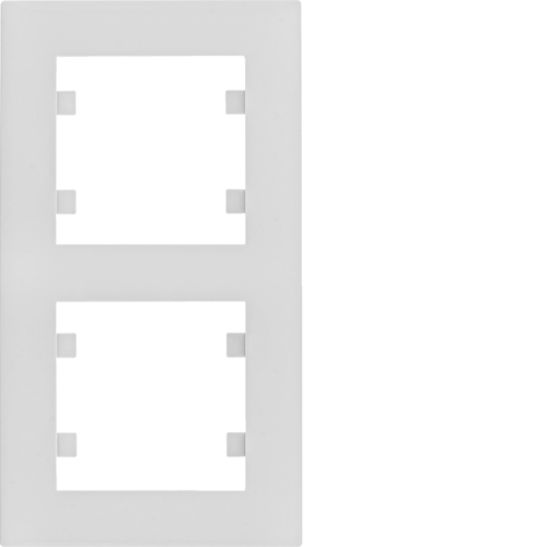 RAMKA PODWÓJNA PIONOWA BIAŁY LUMINA INTENSE - WL5620 - HAGER - BERKER