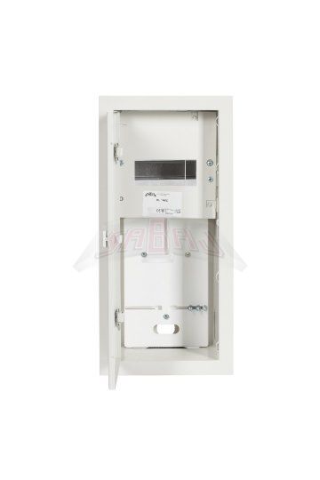 ROZDZIELNIA 1F 7 "S" NA LICZNIK ELEKTRONICZNY ZATRZASK, RAL 9003 - RL 1F 7E - SABAJ